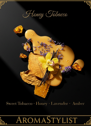 Honey Tobacco Signature Cube Candle