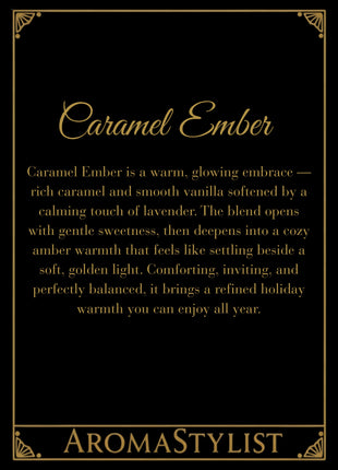 Caramel Ember Signature Pillar Candle
