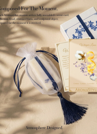 Whisper Linen Ornamenta Wax Air Freshener