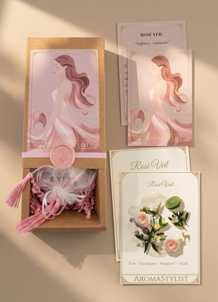 Rosé Veil Rituals Wax Air Freshener
