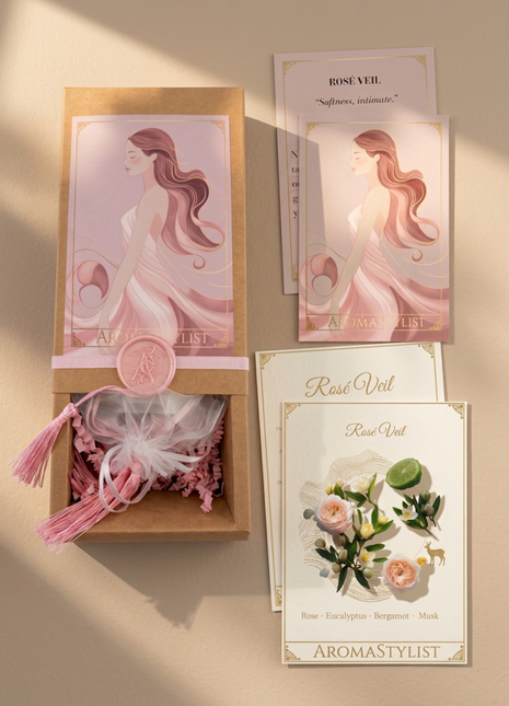 Rosé Veil Rituals Wax Air Freshener