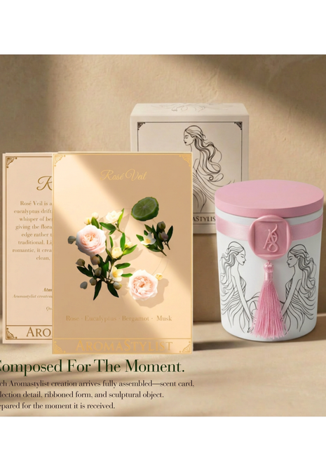 Rosé Veil Rituals Jar Candle