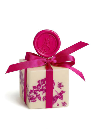 Rosé Veil Ornamenta Cube Candle