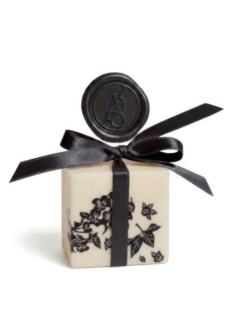 Whisper Linen Ornamenta Cube Candle