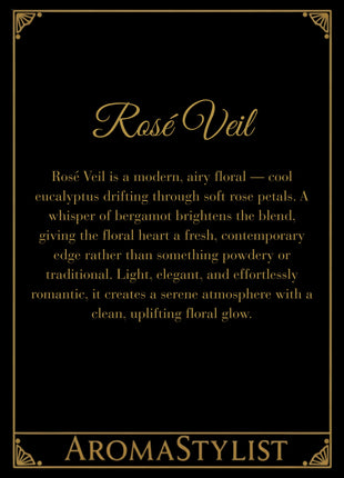 Rosé Veil Ornamenta Wax Air Freshener
