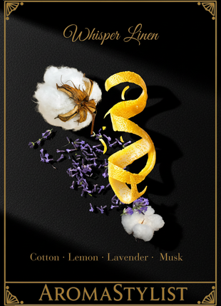 Whisper Linen Ornamenta Wax Air Freshener