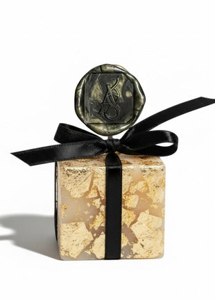 Almond Lustre Signature Cube Candle