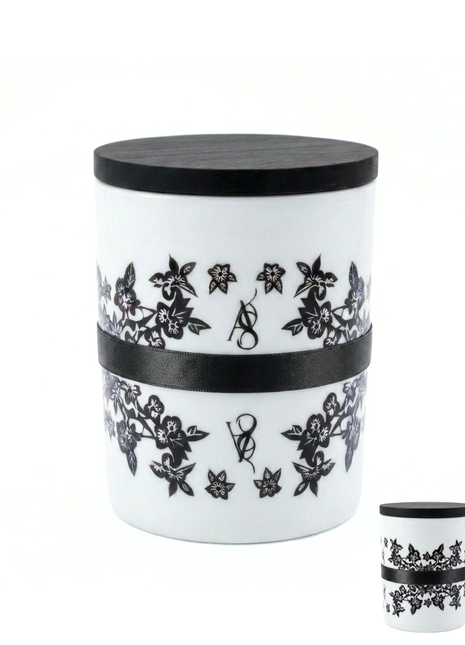 Whisper Linen Ornamenta Jar Candle