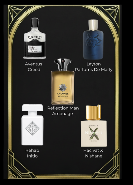 Modern Legends discovery set — Aventus, Layton, Reflection Man, Rehab and Hacivat X